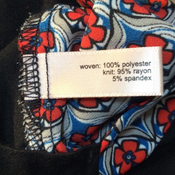 The Limited Print Button Cap Sleeve Blouse Sz M - Picture 7 of 11